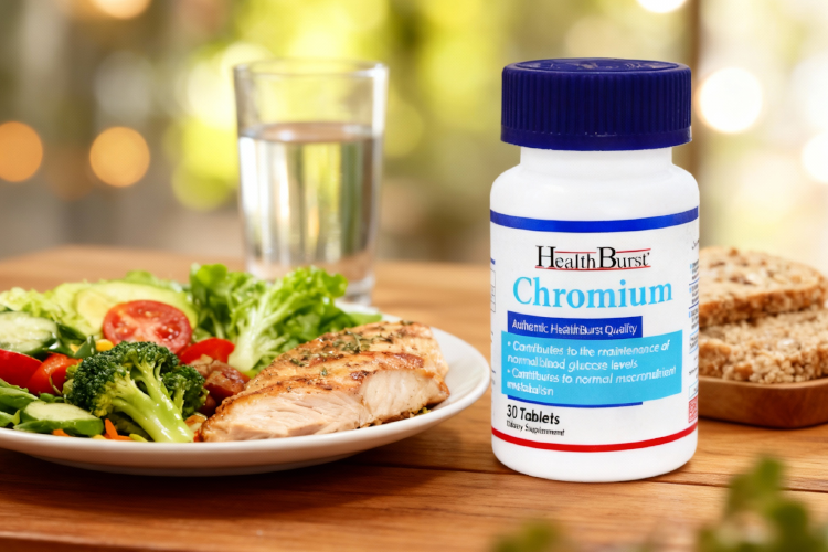 صبحانه سالم در کنار قرص کرومیوم هلث برست